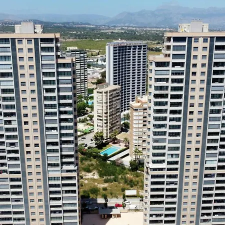Lux & Relax Terraza Chill Out- Torres D' Oboe Lägenhet Benidorm